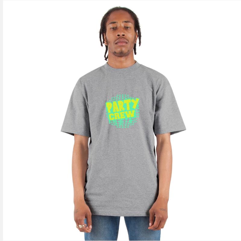 Party Crew Team Fun Friends Group Member Text Logo