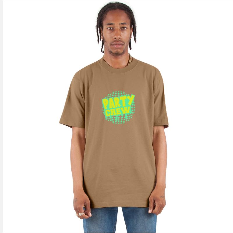 Party Crew Team Fun Friends Group Member Text Logo