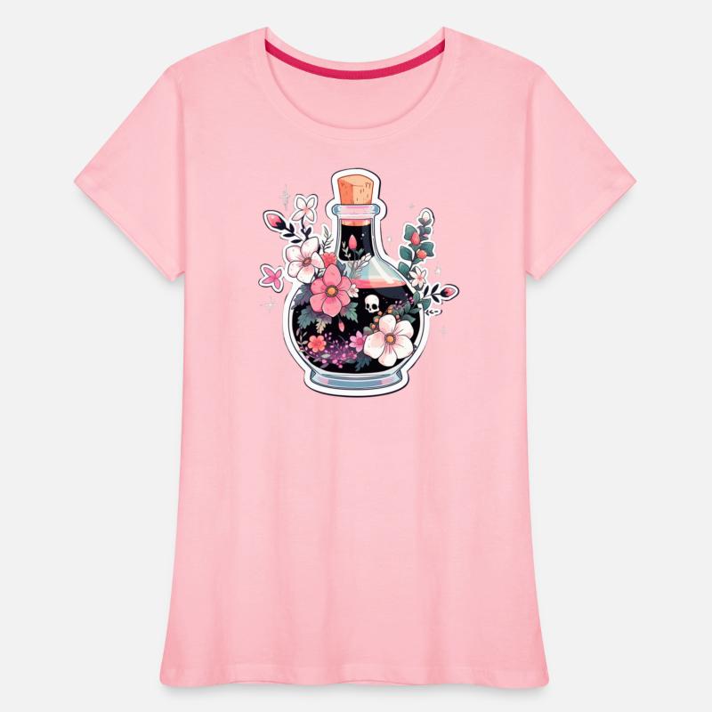 Pastel Goth Floral Magic Potion