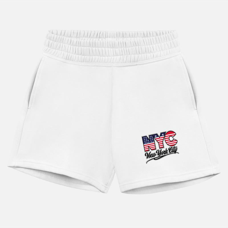 Patriotic Design Featuring NYC Text With flag
