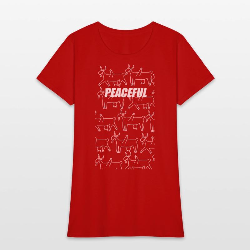 peaceful, unisex T-Shirt,