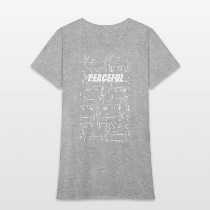 peaceful, unisex T-Shirt,