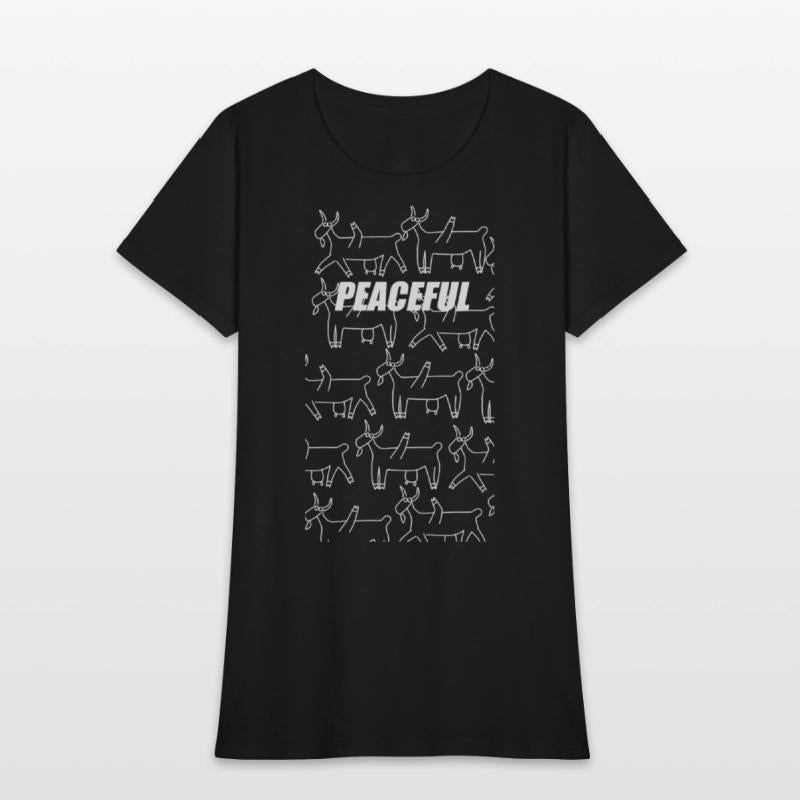 peaceful, unisex T-Shirt,
