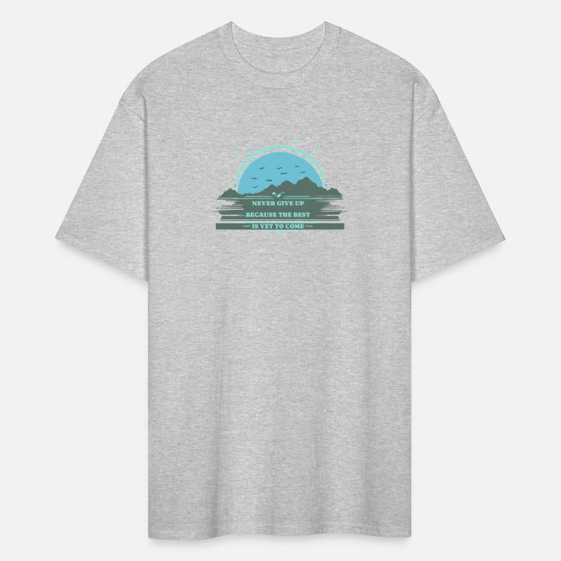 Peak of Strength: Inspirational Mountain Landscape