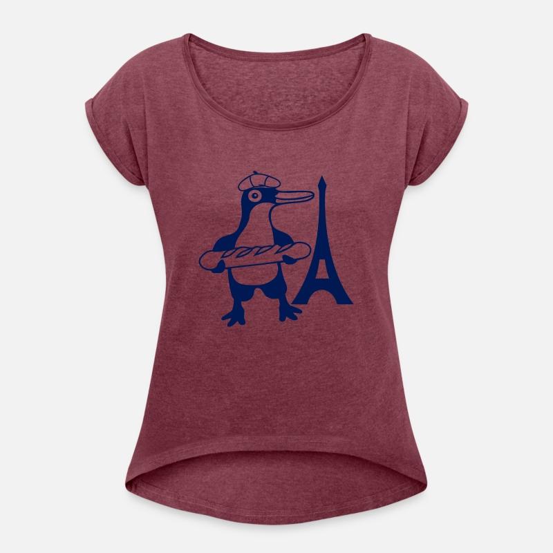 Penguin French Baguette Travel Paris France Sweet