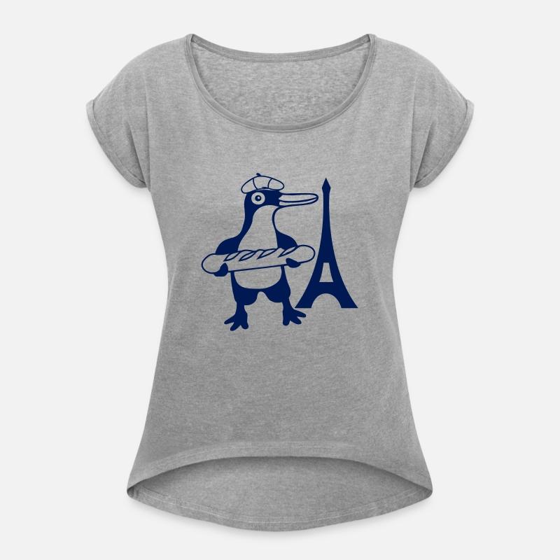 Penguin French Baguette Travel Paris France Sweet