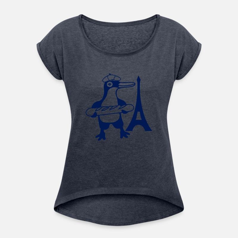 Penguin French Baguette Travel Paris France Sweet