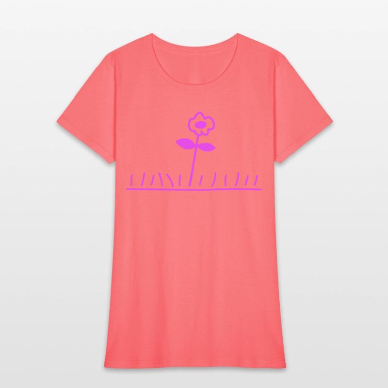 Pink Meadow Flower Spring Summer Grass Flowers Fun