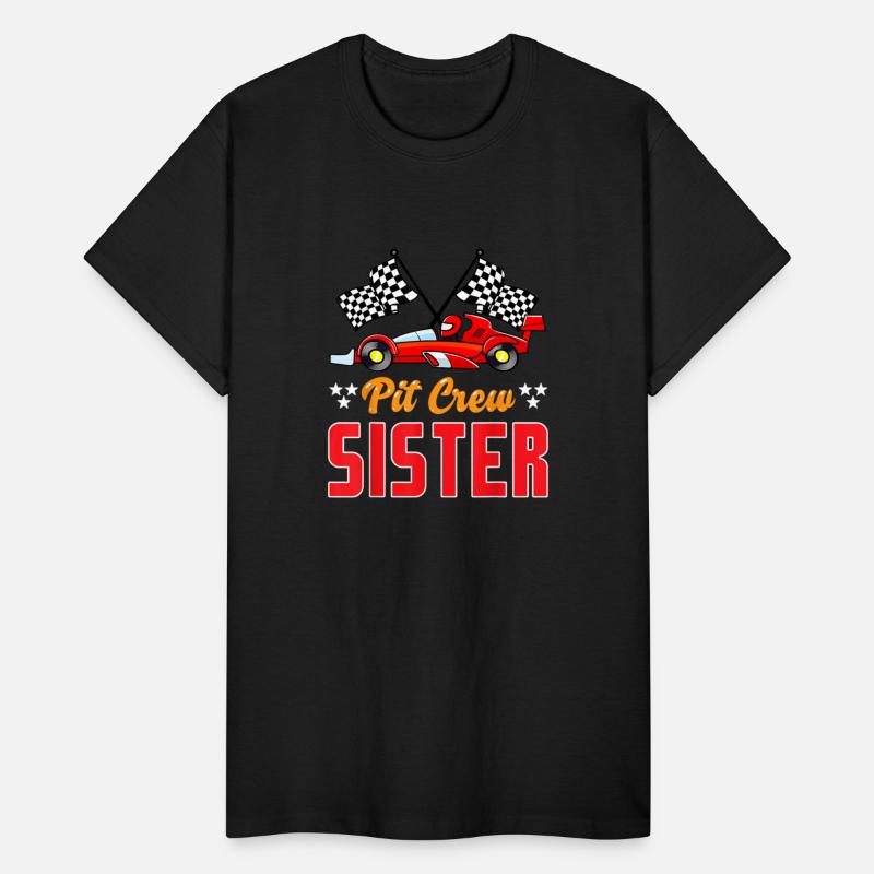 Pit Crew Sister Formula Racing Race Car Fan Family