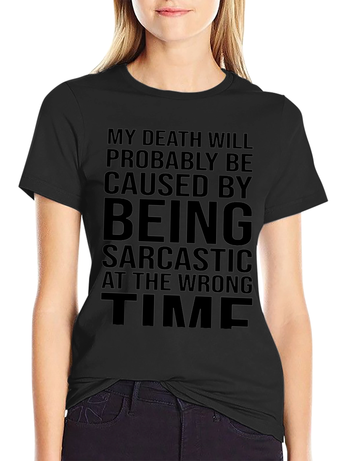 Sarcastic Humor T-Shirt - Death By Sarcasm