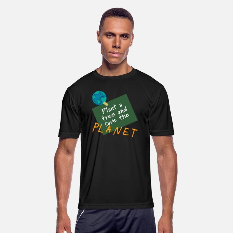 Plant a tree, save the planet.(orange)