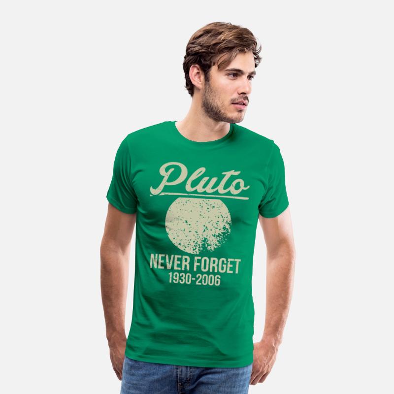 Pluto Never Forget Astronomy Tee