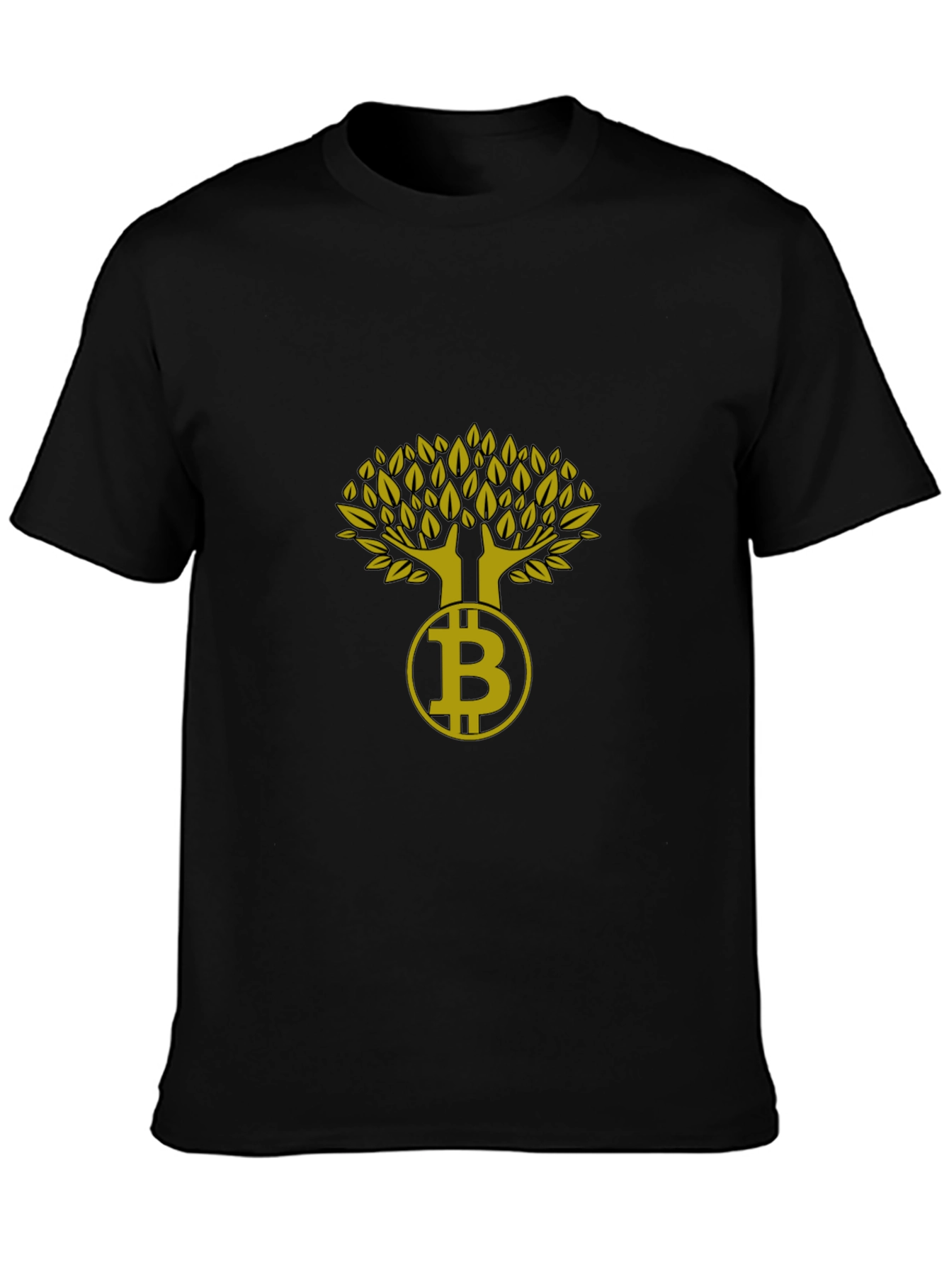Bitcoin Tree Graphic Tee - Crypto Investor Fashion