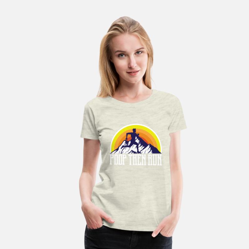 Poop then Run Funny Person Gift