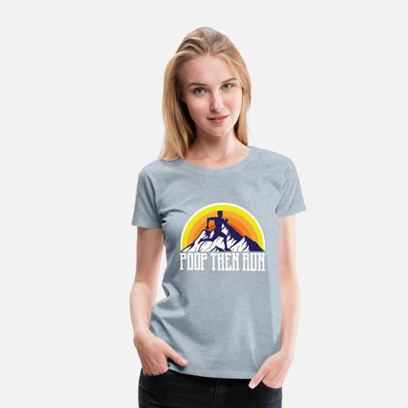 Poop then Run Funny Person Gift