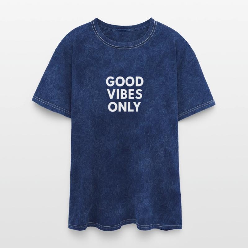Positive Vibes Only Motivational Quote Tee
