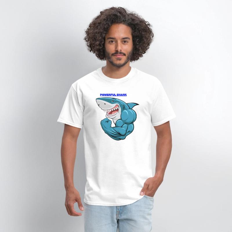 Powerful shark