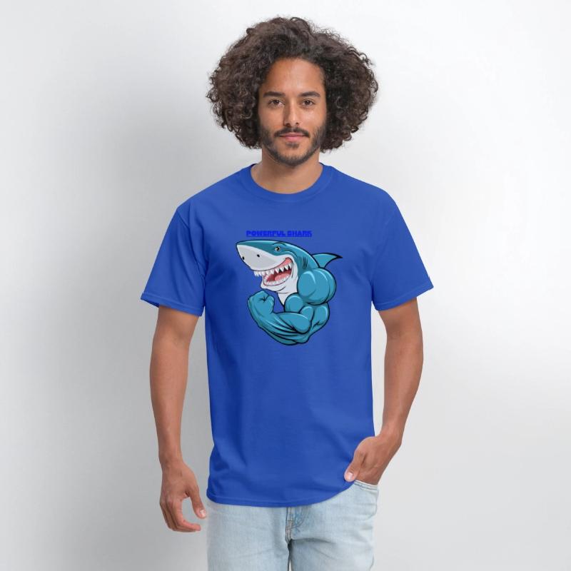 Powerful shark
