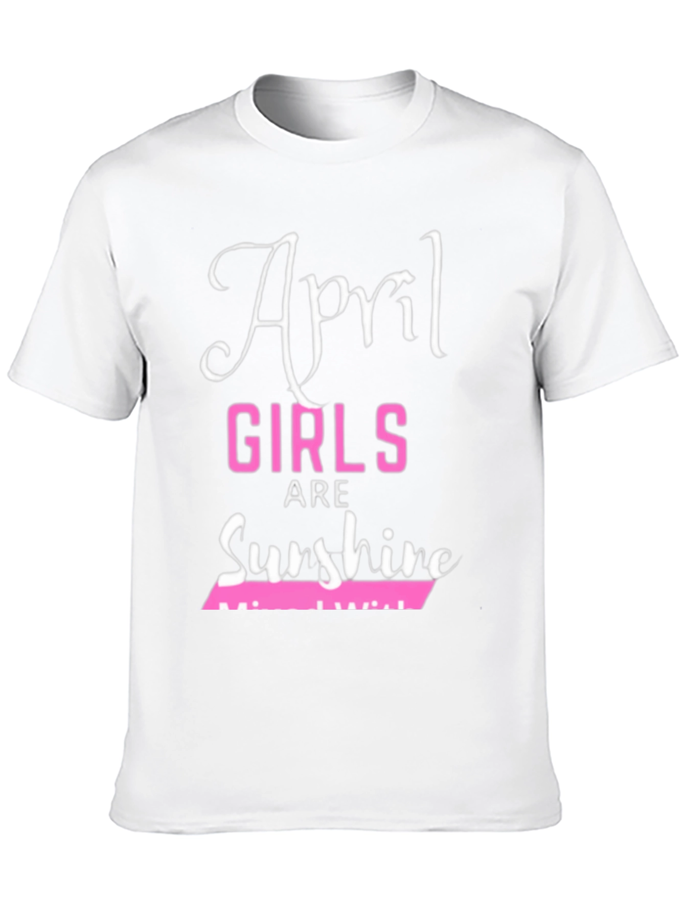 April Girls Sunshine Tee - Birthday Gift