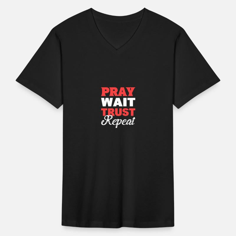 Pray Wait Trust Optimistic Person Gift