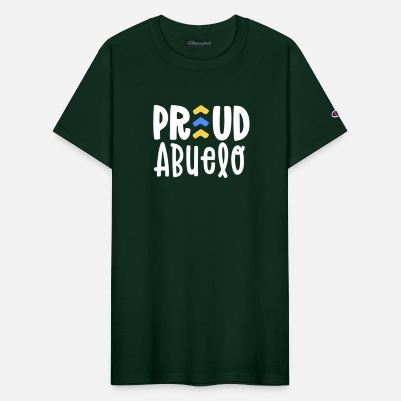 Proud Abuelo Down Syndrome Grandpa Family T21
