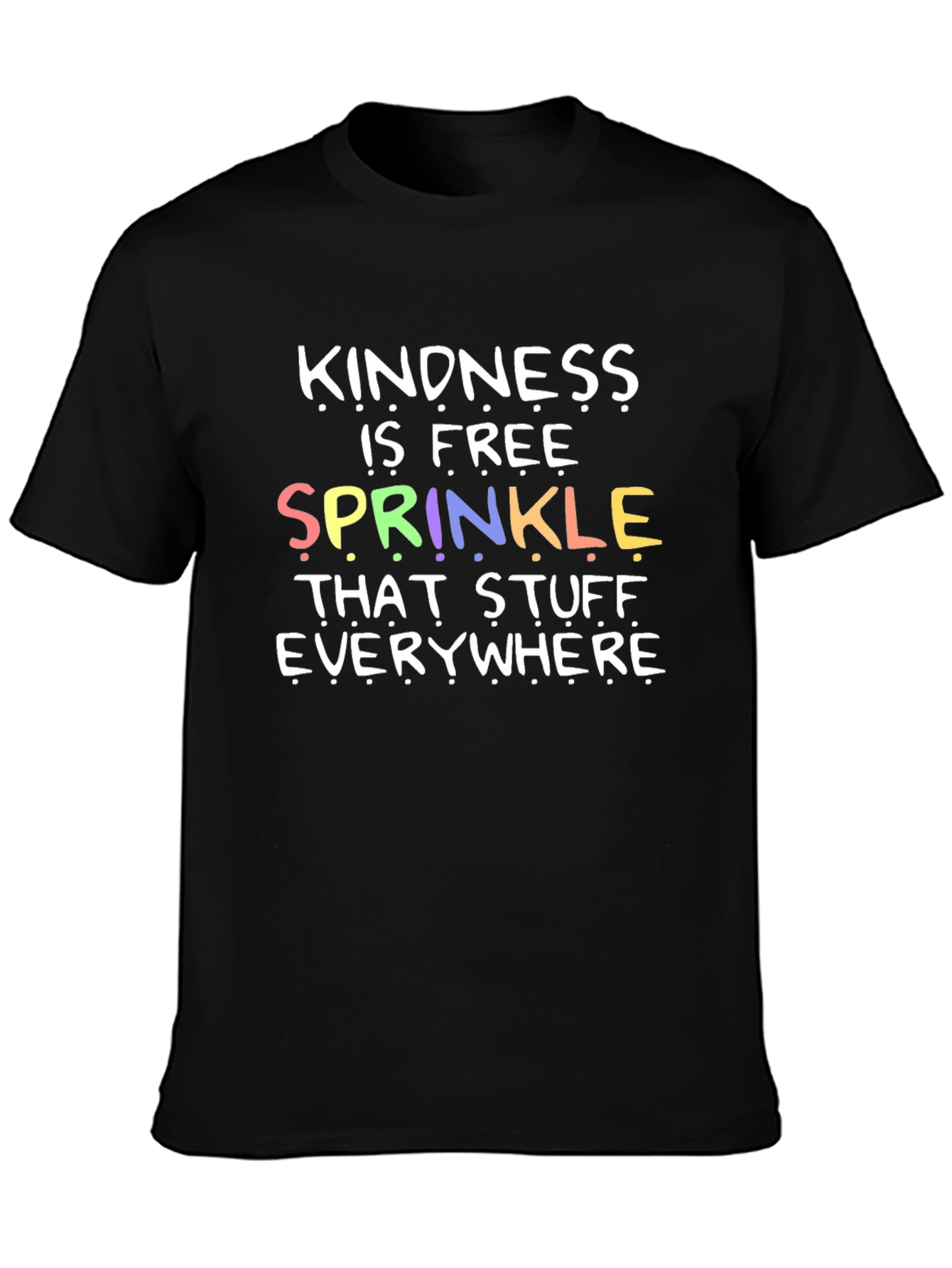 Kindness Sprinkle T-Shirt Black