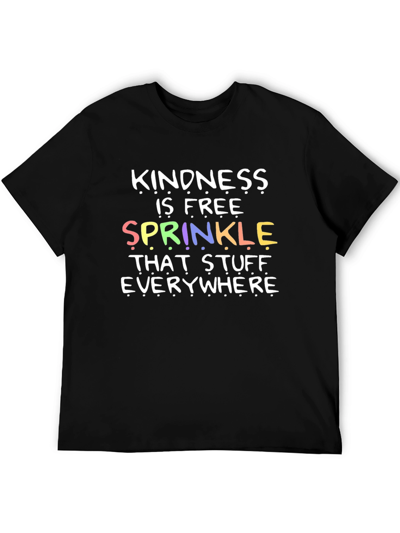 Kindness Sprinkle T-Shirt Black