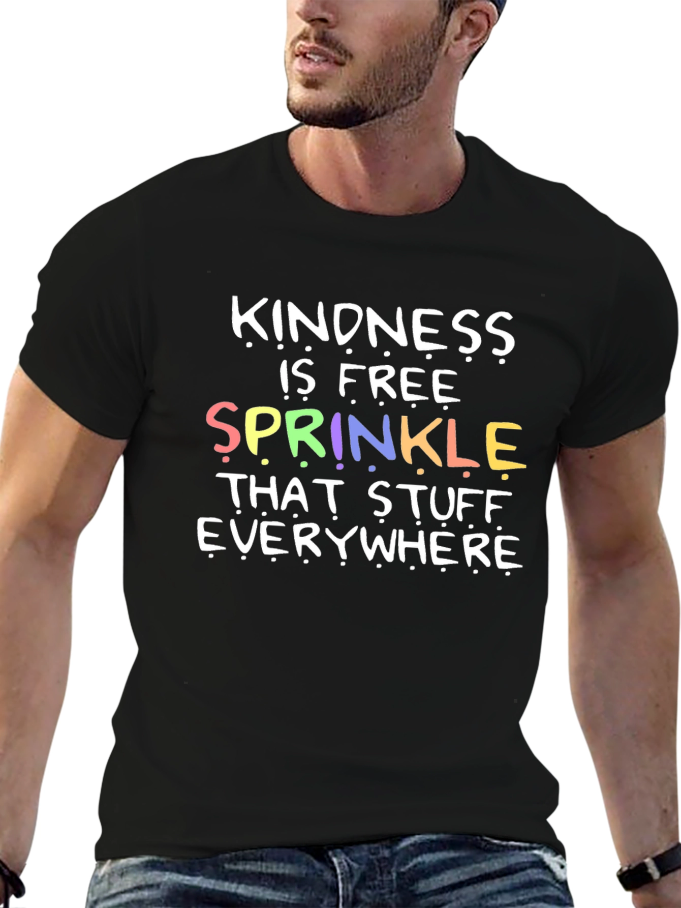 Kindness Sprinkle T-Shirt Black