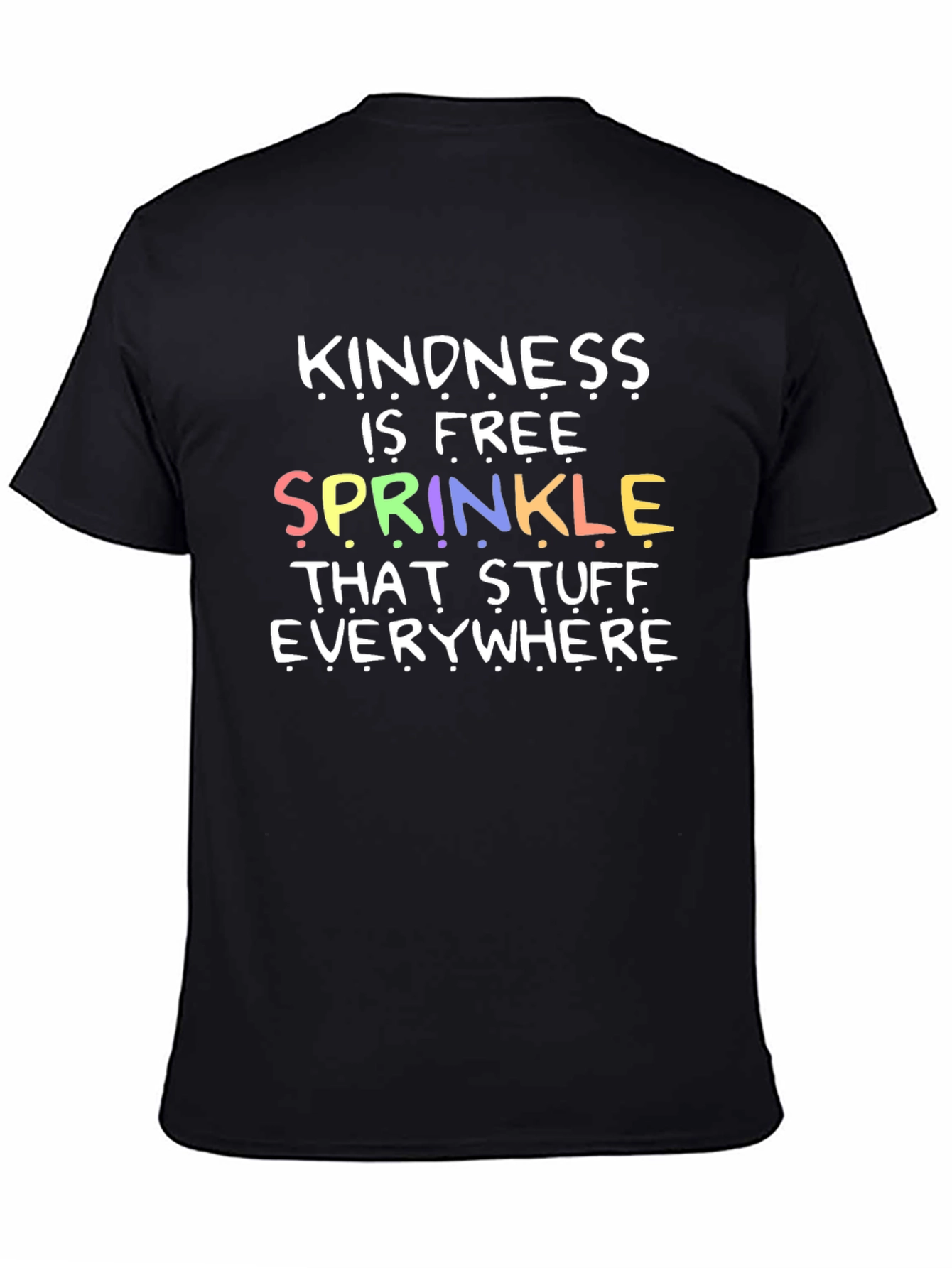 Kindness Sprinkle T-Shirt Black