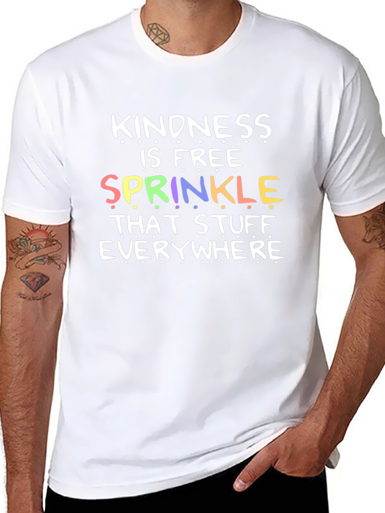 Kindness Sprinkle T-Shirt Black