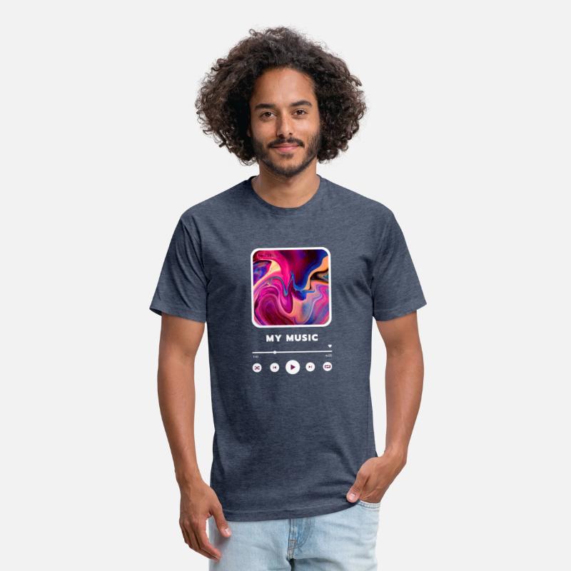 Purple Framed Music Player Themed style