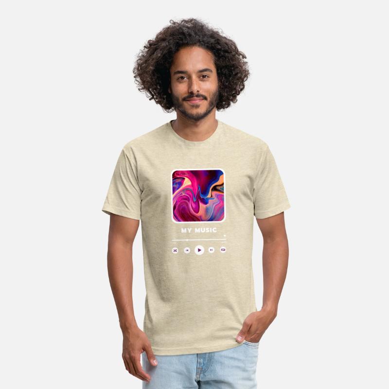 Purple Framed Music Player Themed style