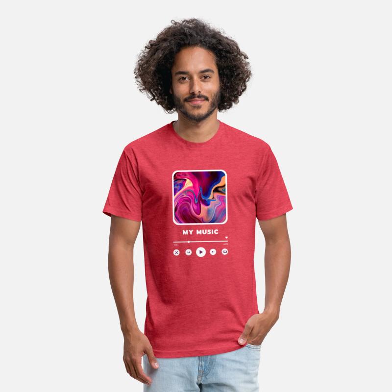 Purple Framed Music Player Themed style
