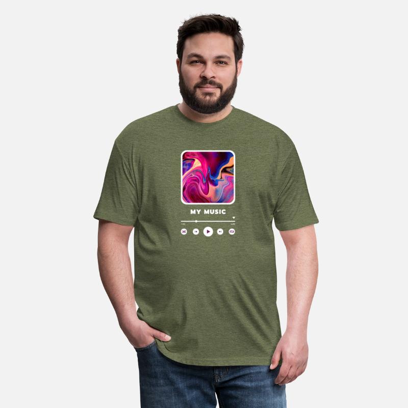 Purple Framed Music Player Themed style