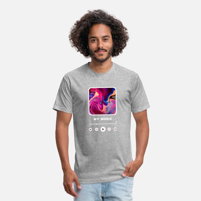 Purple Framed Music Player Themed style