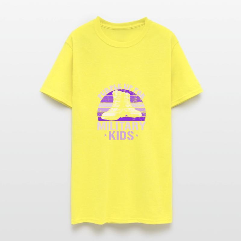 Purple Up For Military Kids Military Bootsmilitary