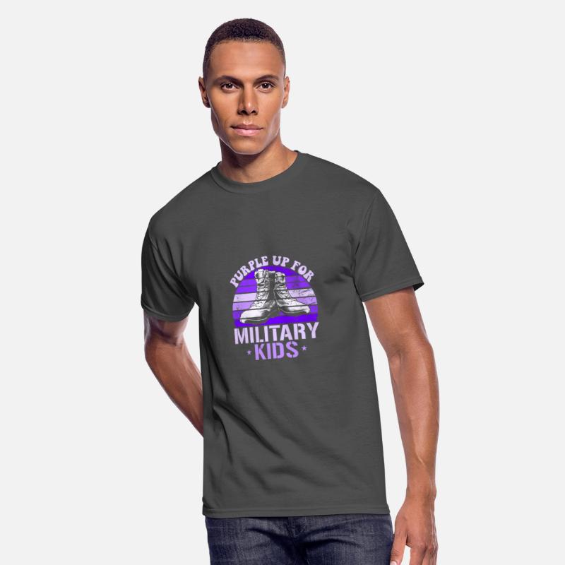 Purple Up For Military Kids Military Bootsmilitary