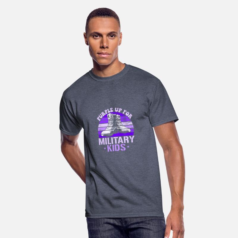 Purple Up For Military Kids Military Bootsmilitary