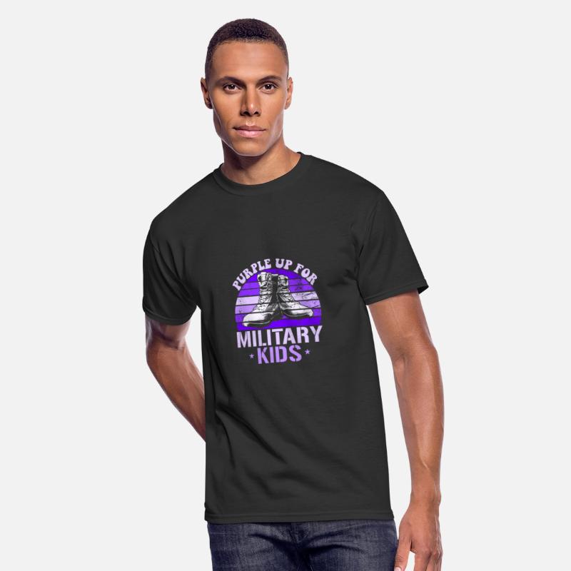 Purple Up For Military Kids Military Bootsmilitary