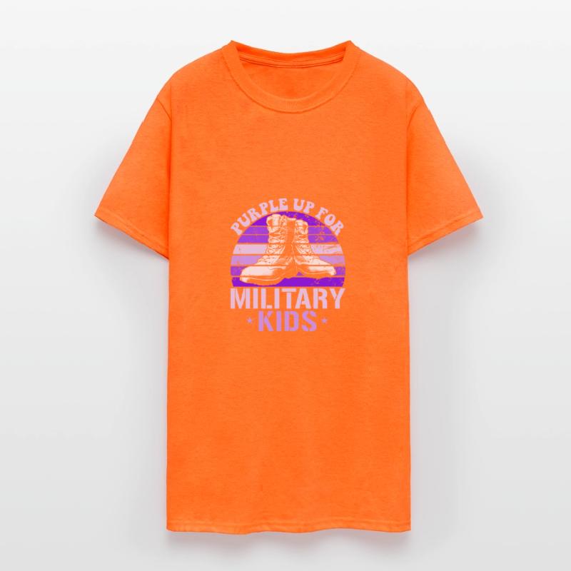 Purple Up For Military Kids Military Bootsmilitary