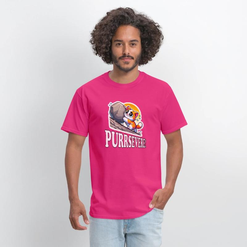 Purrsevere! Motivational Cat