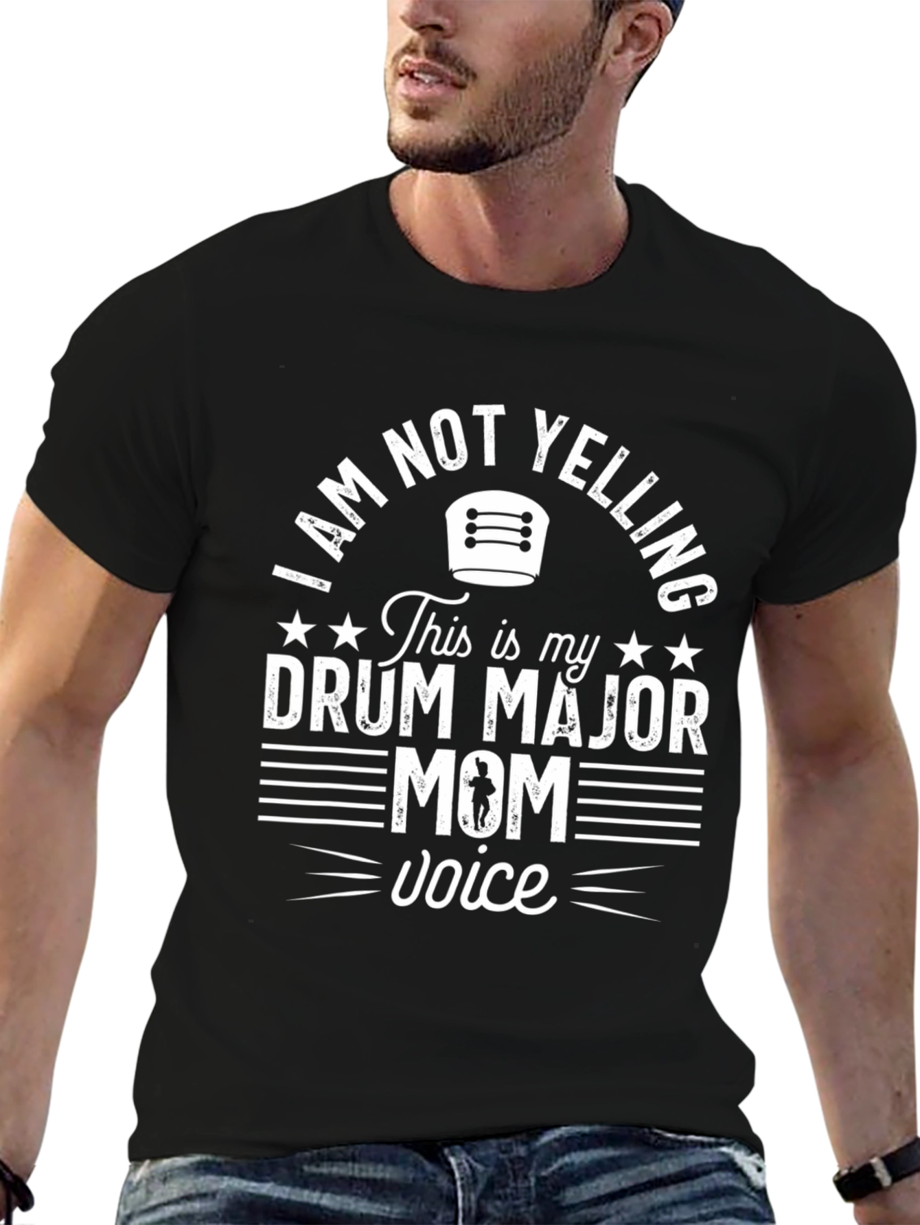 Drum Major Mom Voice T-Shirt