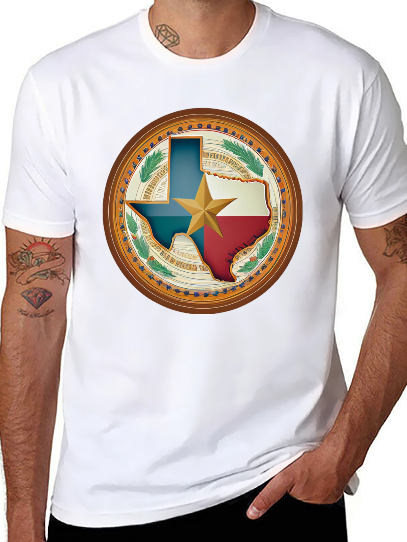 Texas State Seal T-Shirt - Lone Star State Pride