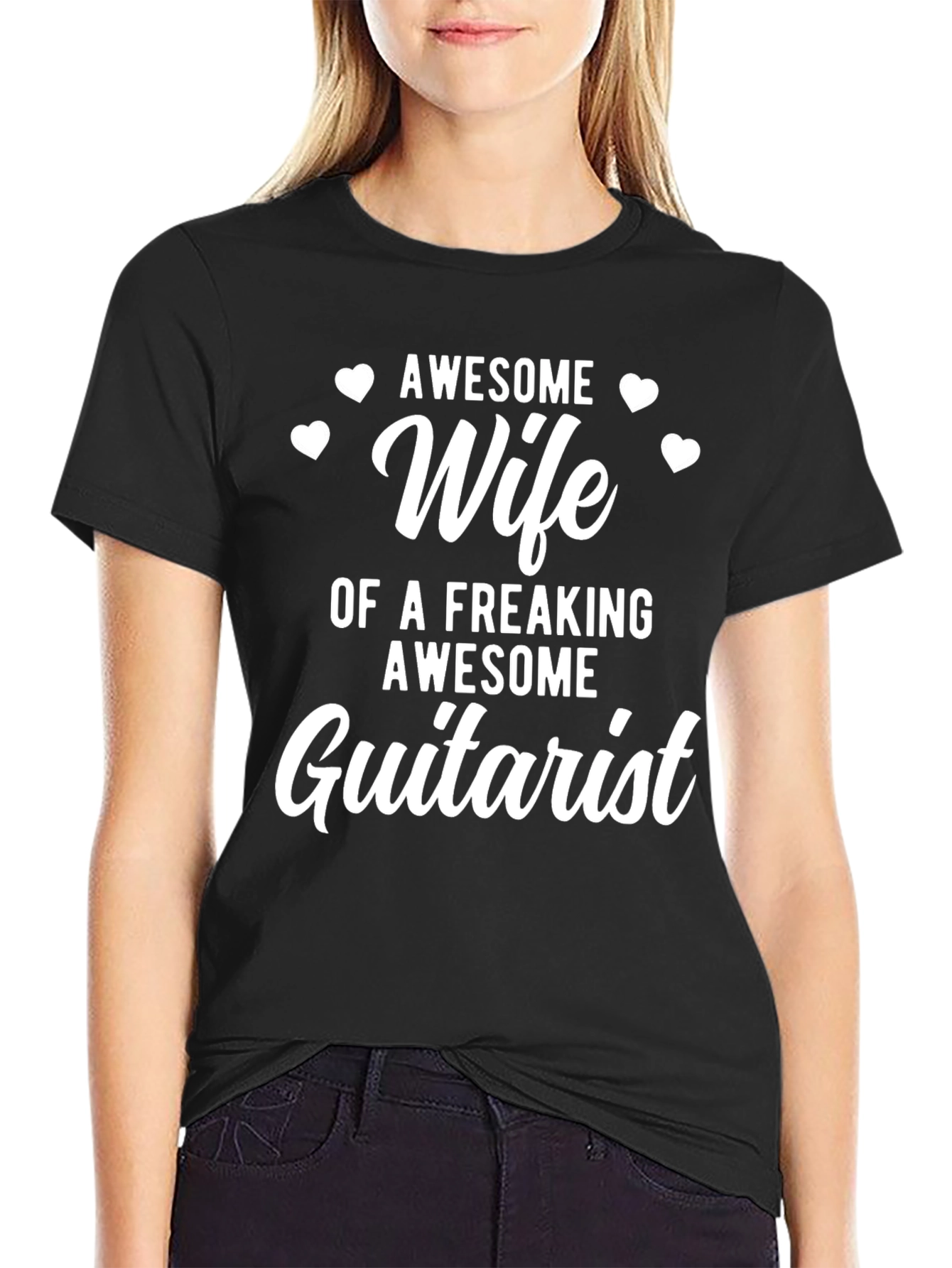 Awesome Wife Guitarist T-Shirt