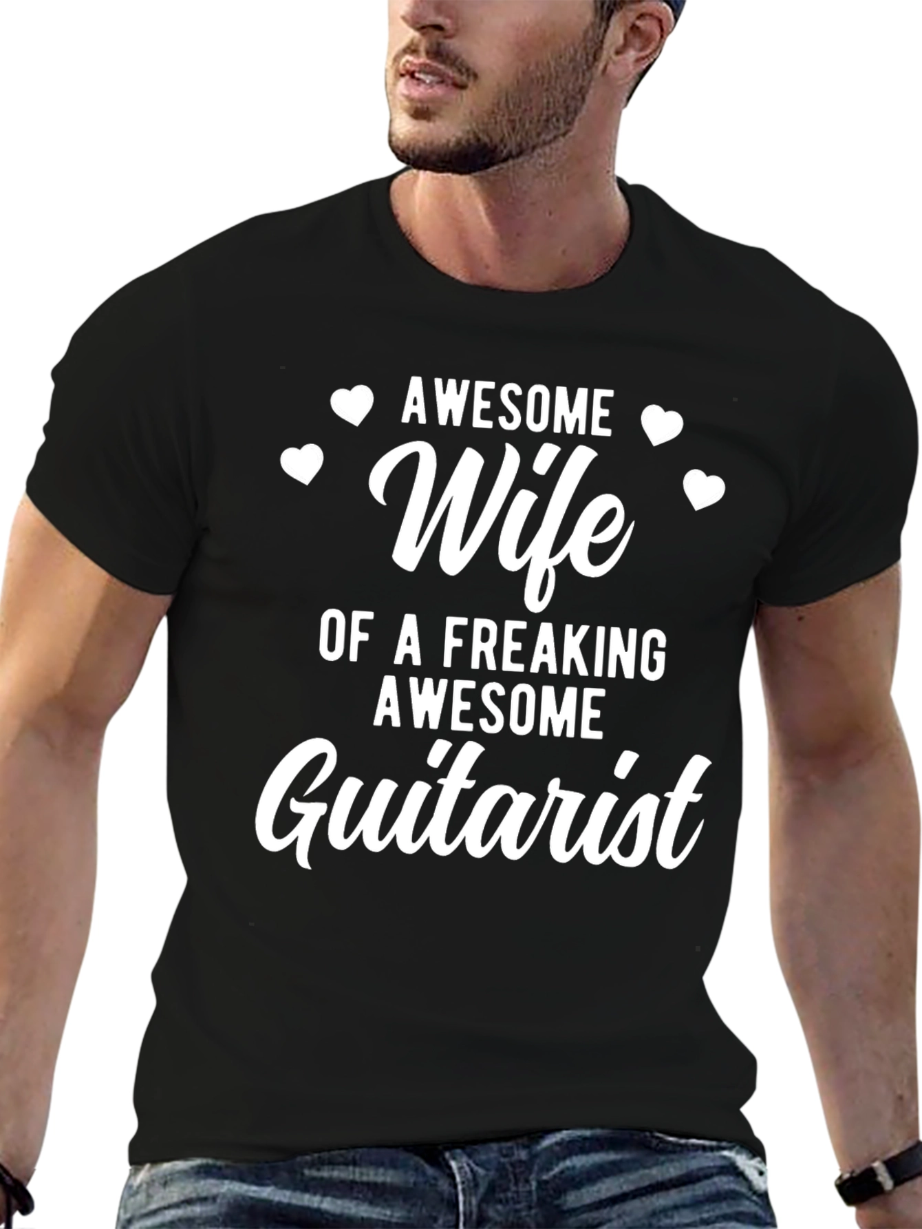 Awesome Wife Guitarist T-Shirt