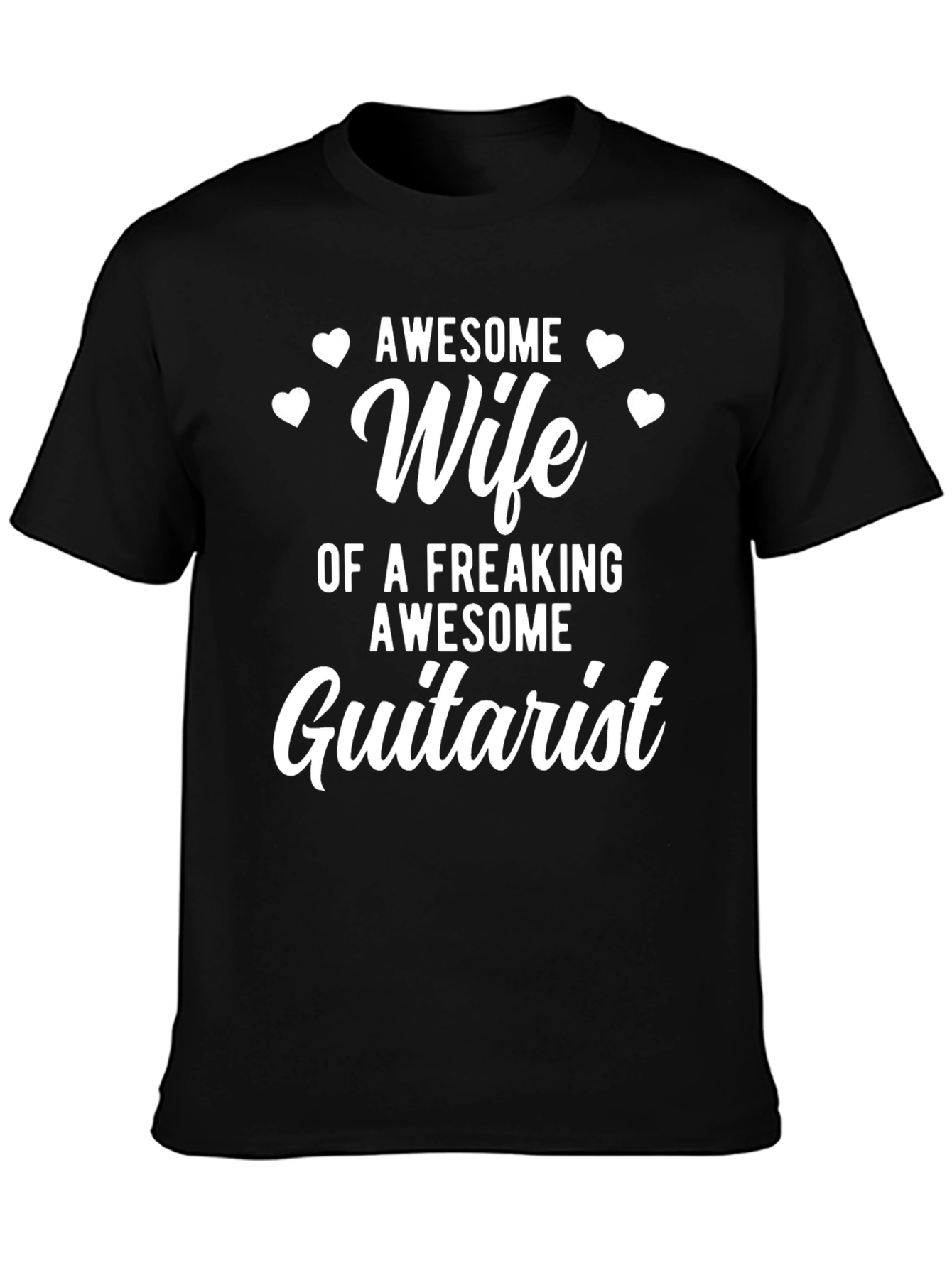 Awesome Wife Guitarist T-Shirt