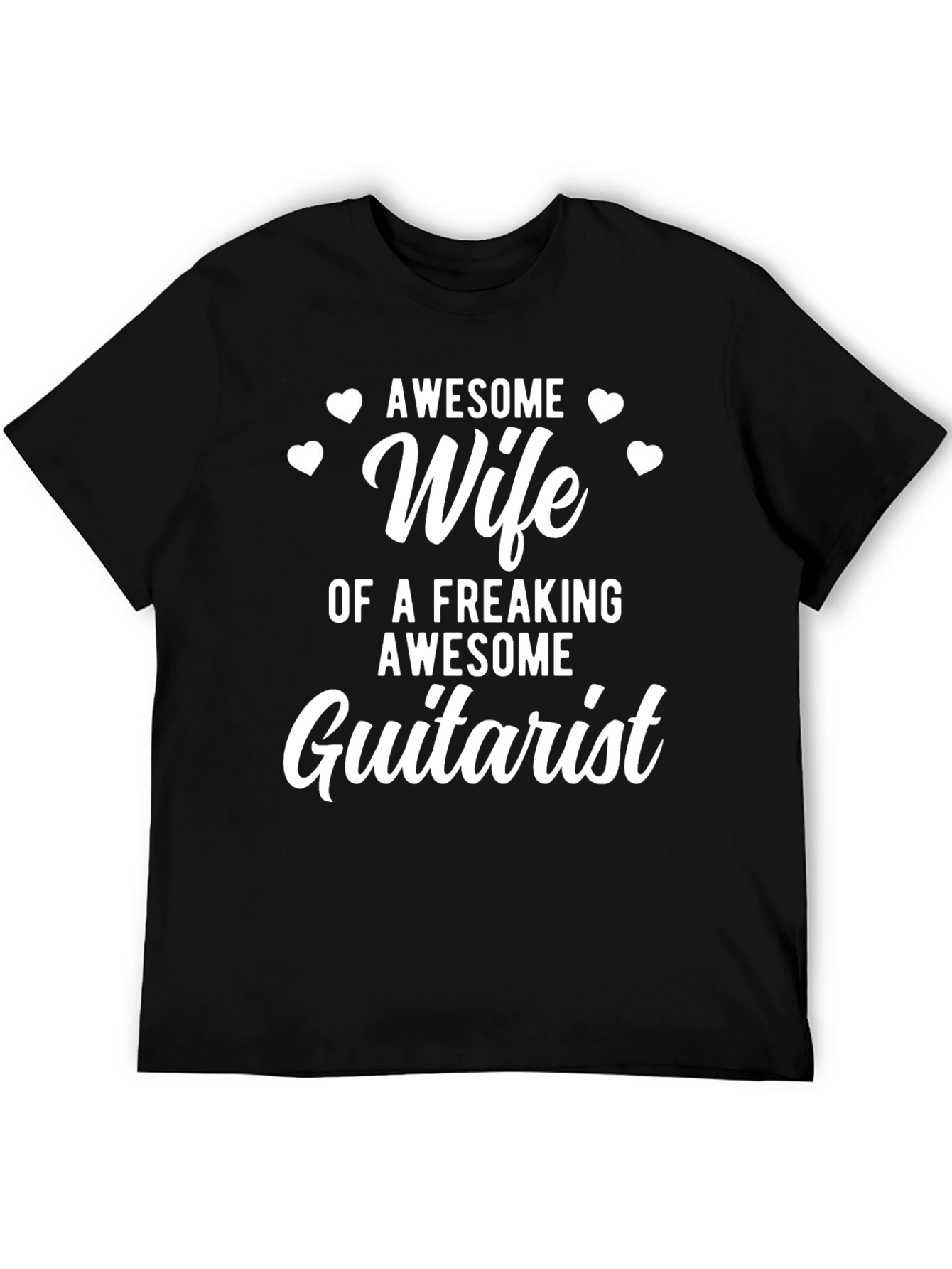 Awesome Wife Guitarist T-Shirt