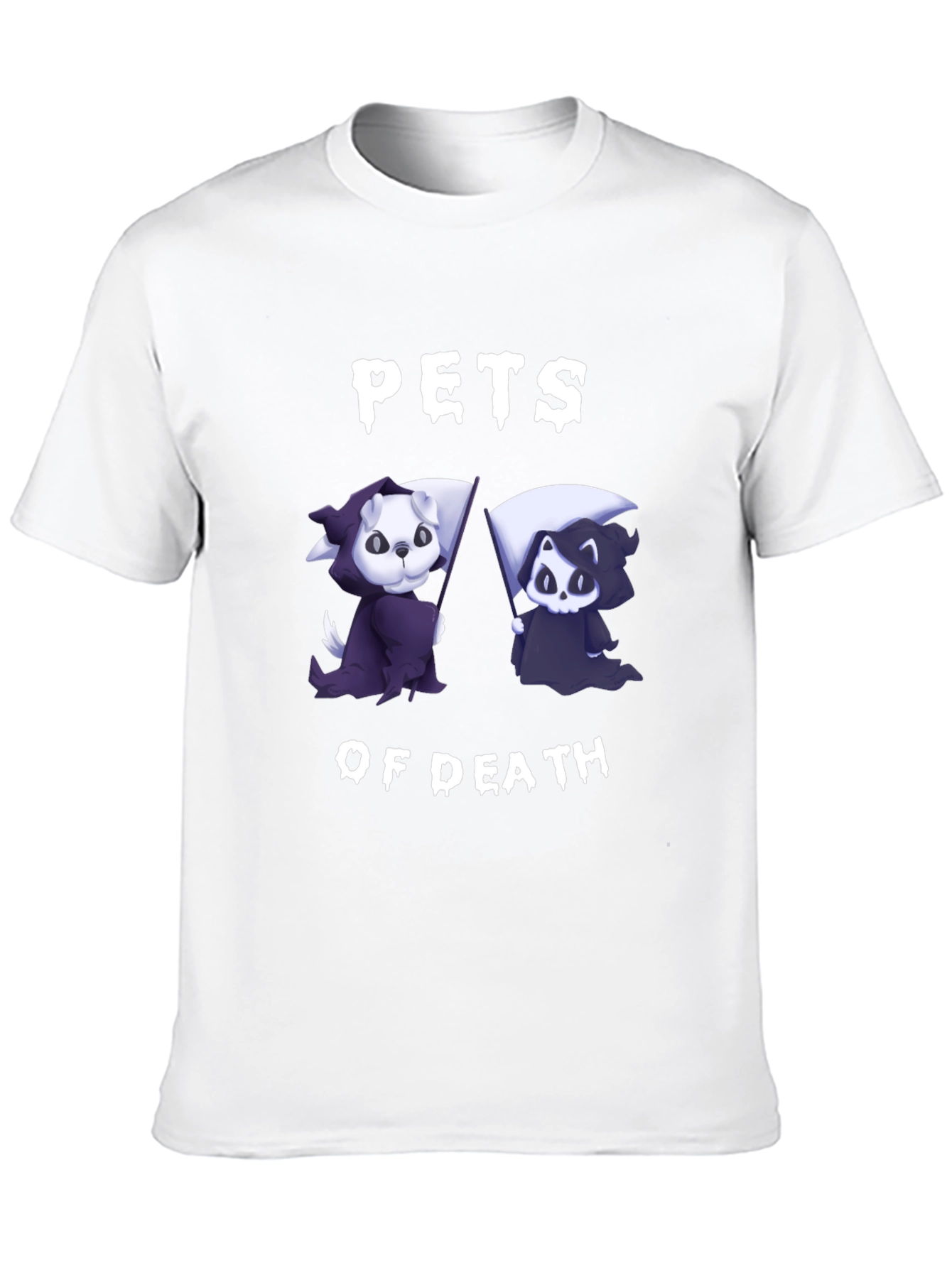 Pets of Death Black Graphic T-Shirt