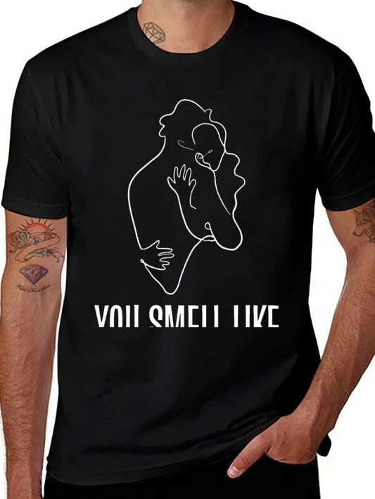 You Smell Like Love T-Shirt - Black