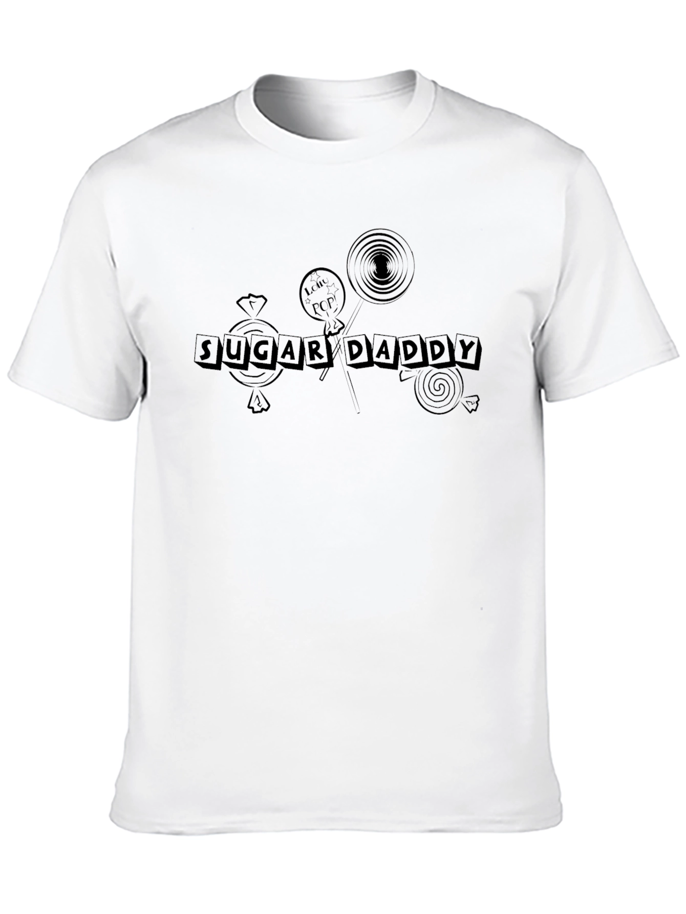 Sugar Daddy Graphic Tee - Novelty Mens T-Shirt